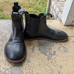 Davinci Leather handmade Chelsea barefoot boots